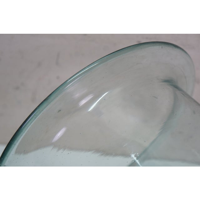 Hand Blown Glass Cloche Apothecary Bell Jar Display Dome Terrarium 10" For Sale - Image 4 of 12