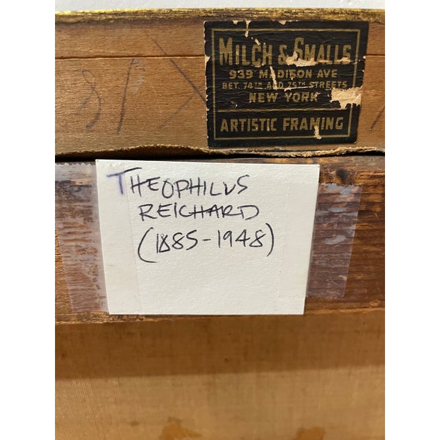 Late 19th Century Theophilus P. Reichard, (Untitled) a Woman of Consequence For Sale - Image 5 of 5