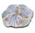 This exquisite pair of matching ceramic platters showcases the vibrant artistry and meticulous craftsmanship of South...