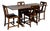 Extendable Draw Leaf Table and Chairs, Set of 5 For Sale