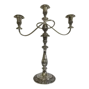 Mid 20th Century 1847 Rogers "Heritage" Silverplated Candelabra