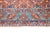 Orange Fine Antique Persian Tehran Rug 8'8'' X 11'10'' For Sale - Image 8 of 12