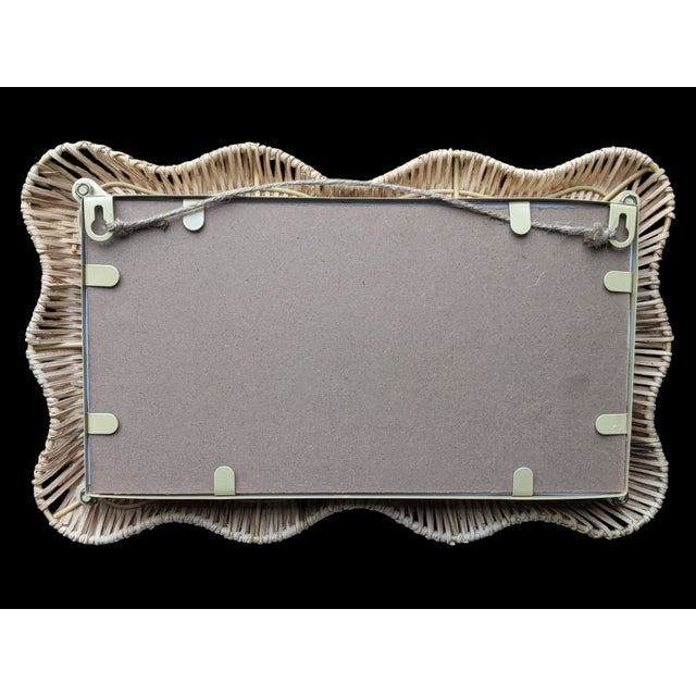 Spring Rattan Wicker Carrot Patch Wall Sign For Sale In Charlotte - Image 6 of 8