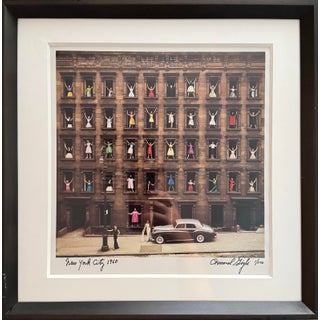 "Girls in the Windows, 1960" - Ormond Gigli - Signed & Numbered C-Print, Framed For Sale