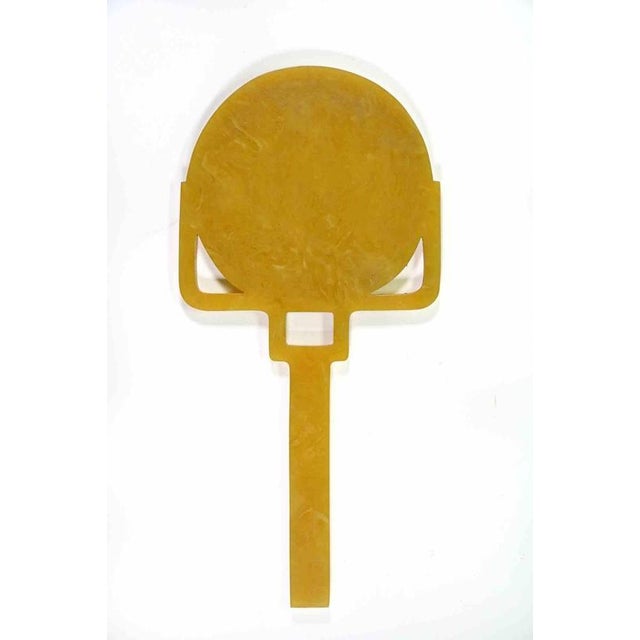Vintage Bakelite Portable Mirror, Italy, 1940s For Sale - Image 3 of 5