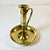 Mid-Century Americana Federal Arts & Crafts Bedside Style Brass Candle Holder For Sale - Image 12 of 14