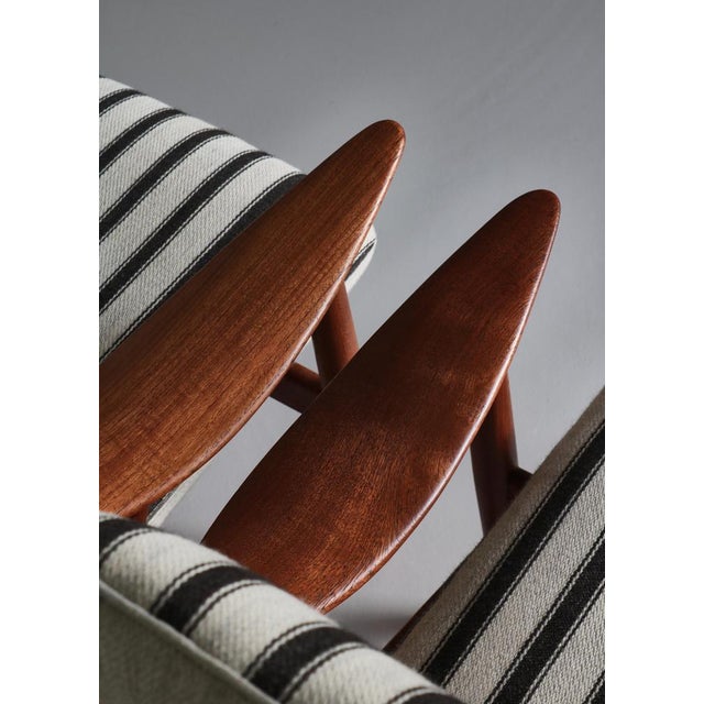 Set of Modern Danish Armchairs by Søren Willadsen attributed to Illum Wikkelsø, 1950s For Sale - Image 9 of 18