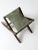 Mid-Century Modern Vintage Camp Stool For Sale - Image 3 of 10