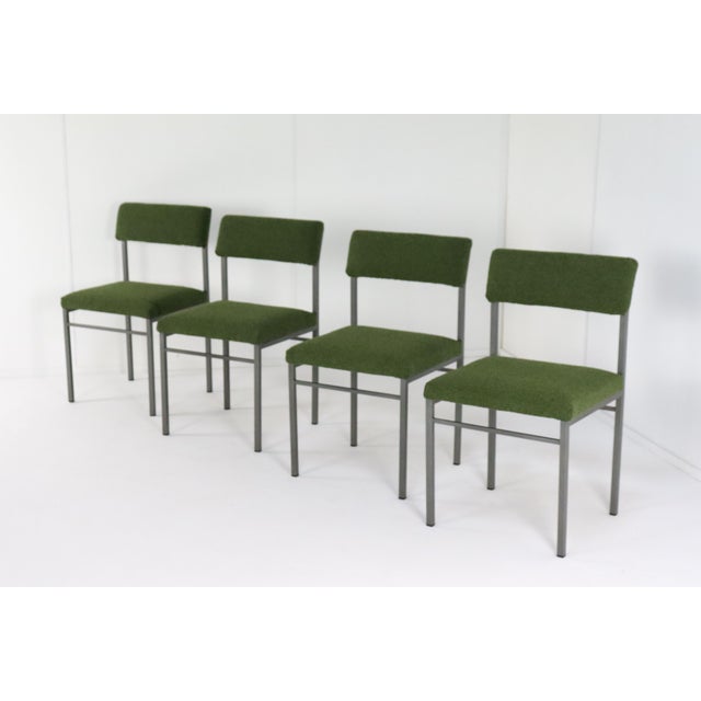 Green Vintage Traunraut Chairs, 1960s, Set of 4 For Sale - Image 8 of 18