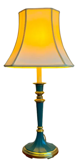 Vintage Dutch Table Lamp in Brass by Kullmann, 1970s