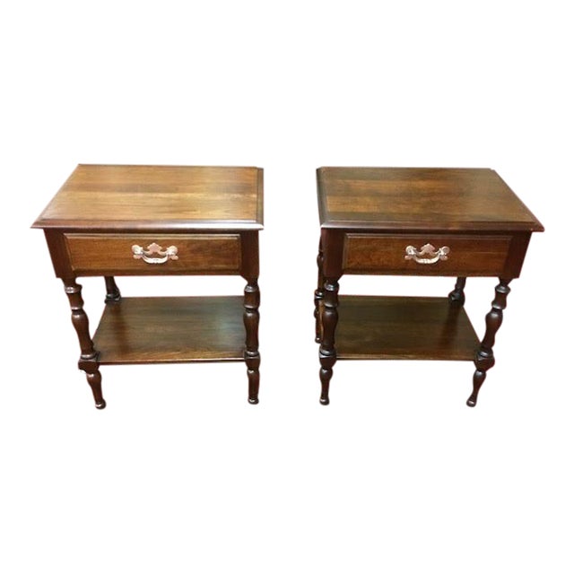Vintage Kling Furniture Nightstands a Pair Chairish