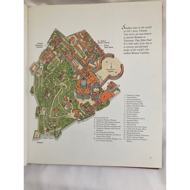 Inside the Vatican / Vintage Coffee Table Book For Sale - Image 4 of 14