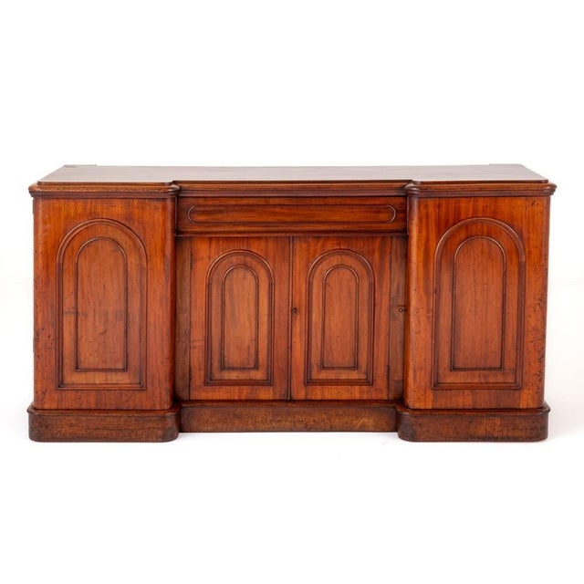 Victorian Mahogany Sideboard, 1860s For Sale - Image 6 of 10