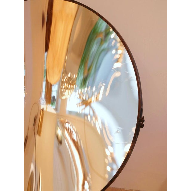 Large Concave Parabolic Mirror, 1890s For Sale - Image 6 of 9