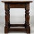 A charming 19th-century English joined stool, finely crafted from oak and distinguished by its traditional pegged...
