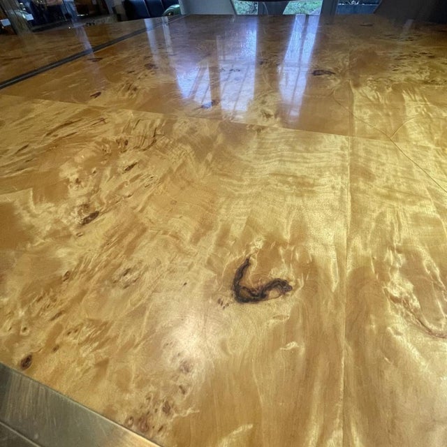 Vintage Hollywood Regency Dining Table by Jean-Claude Mahey, 1970 For Sale - Image 18 of 18