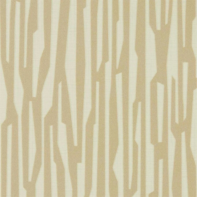 Harlequin Zendo Wallpaper in Bronze - a Sample For Sale
