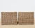 Pair of Michael Taylor Style Organic Modern Rattan Cube Chairs For Sale - Image 12 of 12