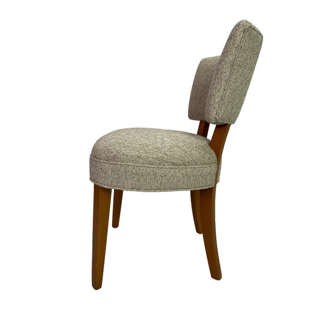 Large Circa 1950s Mid-Century Modern Dining Chair Set — 12 Restored Chairs Including 2 Captain’s Chairs For Sale - Image 14 of 17