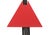 Postmodern Folding Chairs With Triangular Red Seats, Set of Four Circa 1985 Italy For Sale - Image 10 of 17