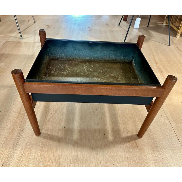 1960s Danish Teak Planter by Hugo Frandsen For Sale - Image 5 of 9