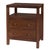 Nora 21 in. W Rectangular Wood 2 Drawer Nightstand with Open Shelf, Walnut For Sale - Image 9 of 9