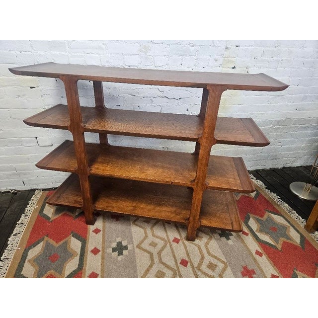 1940s Mid-Century Modern Edward Wormley for Drexel "Precedent" Pagoda Bookcase (Model #236) For Sale - Image 5 of 8