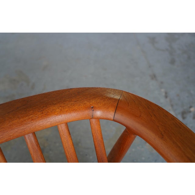 1960s Folke Ohlsson Danish Modern Walnut Lounge Chair for Dux Model 72-C For Sale - Image 11 of 18