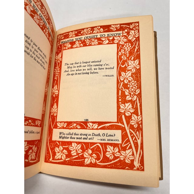1908 Toasts You Ought to Know Book For Sale - Image 9 of 11