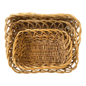 Vintage French Nesting Baskets