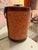 Georges Briard 1970s Mid Century Modern Cork and Brown Leather Ice Bucket by Georges Briard For Sale - Image 4 of 7