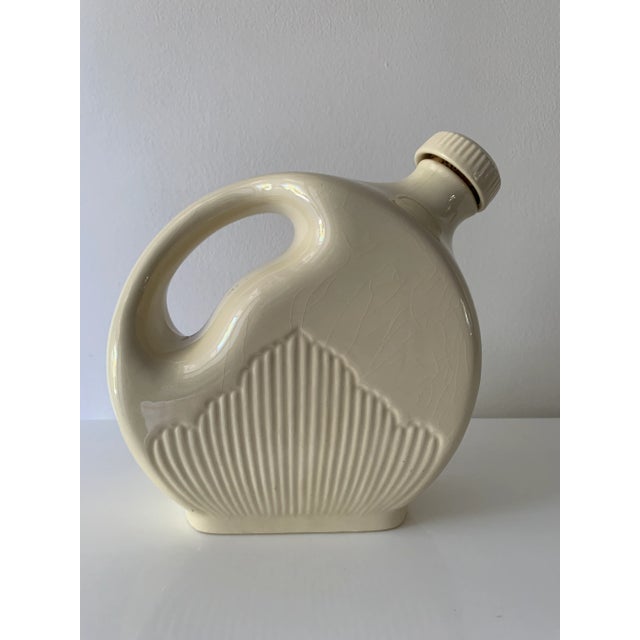 Vintage 1930's Water Pitcher With Cork Top For Sale - Image 11 of 11
