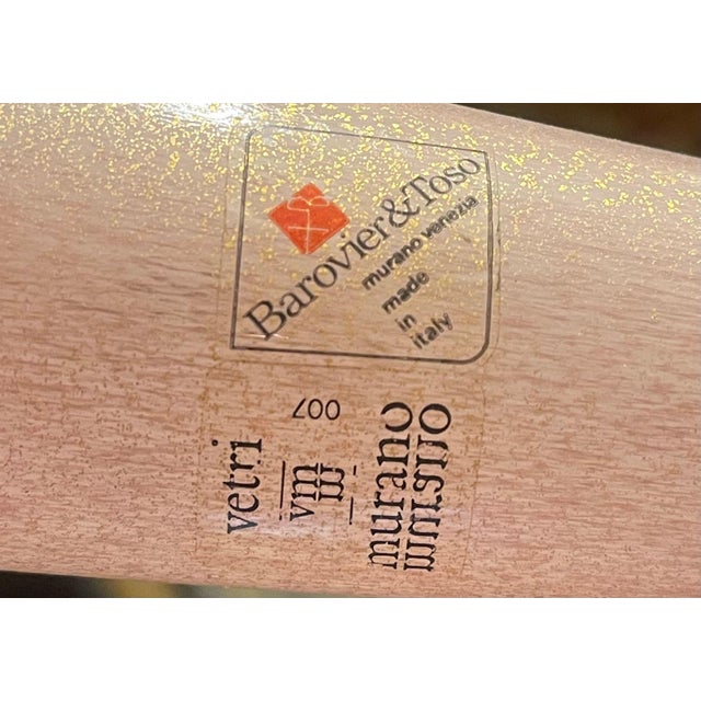 An exceptional pair of Italian Murano glass chandeliers by Barovier & Toso, from the celebrated Fireworks (Fuochi...