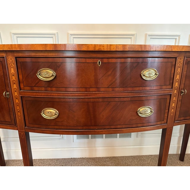 Ethan Allen Ethan Allen Vintage Mahogany Sideboard For Sale - Image 4 of 8