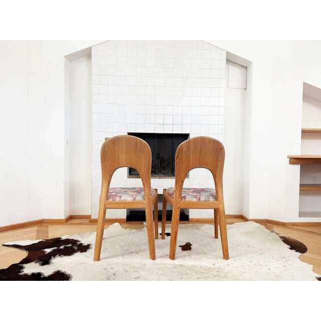 Niels Kofoed Set of 6 1970s Niels Koefoed Dining Chairs in Pine for Koefoed's Hornslet Denmark For Sale - Image 4 of 11