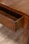 French 19th Century Walnut Desk with Carved Apron and Lateral Drawer For Sale - Image 11 of 12