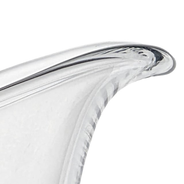 1990s Block Symphony Lead Crystal Water Pitcher For Sale In San Francisco - Image 6 of 15