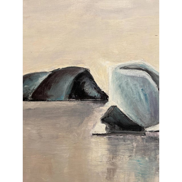 L. Mull, Fleur de glace, 1982, Oil on Canvas, Framed For Sale - Image 7 of 12