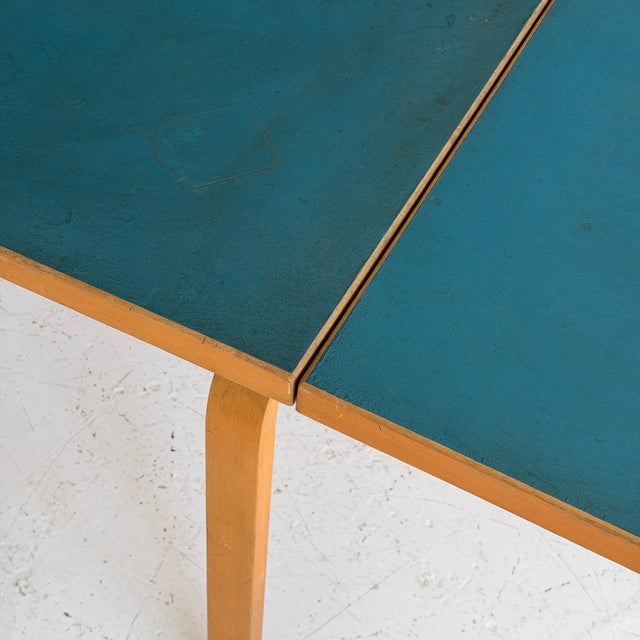 Dl82 Drop Leaf Dining Table by Alvar Aalto for Artek For Sale - Image 9 of 12