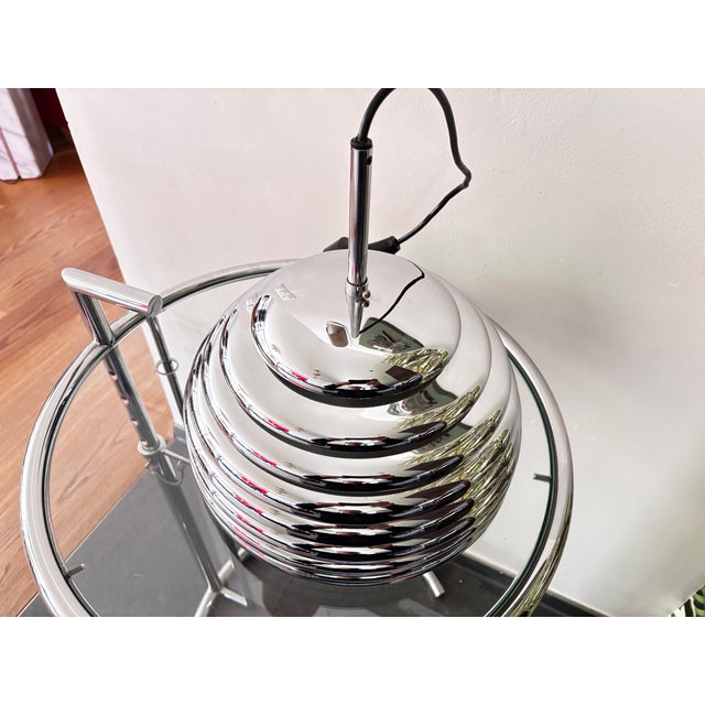 Vintage German Saturne Lamp by Kazuo Motozawa for Staff Leuchten, 1970 For Sale - Image 6 of 7