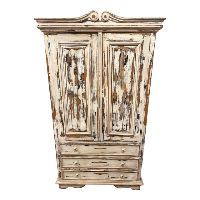 1920s French Provincial Armoire For Sale