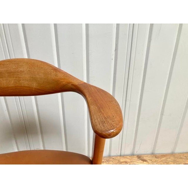Danish Model 49 Teak Chair by Erik Kirkegaard for Høng Stolefabrik, 1950s For Sale - Image 6 of 13