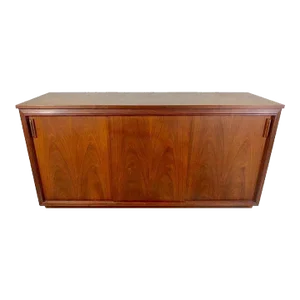 Mid-Century Modern Barzilay Stereo Cabinet Converted Sideboard or Credenza