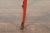 French 1820s Restauration Period Red Side Table with Serpentine Top and Drawer For Sale - Image 11 of 12