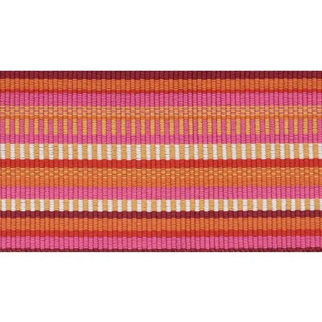 A chic espadrille stripe, this tape is a sophisticated ottoman weave that adds color and texture to any setting, inside or...