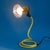 1980s Pair of a Yellow Spiral Desk Lamps, Memphis Style, 1980s. For Sale - Image 5 of 6