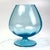 Vintage Ultramarine Glass Stemware Curation - Group of 5 For Sale - Image 12 of 18