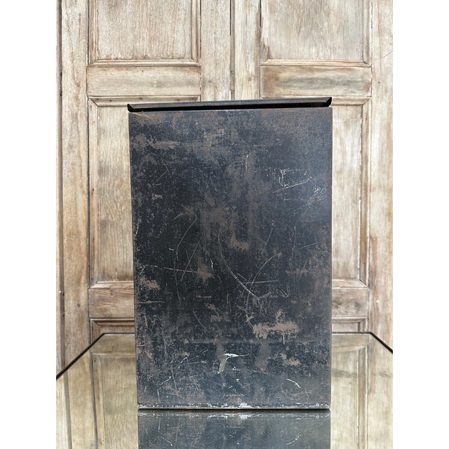 Ebony 19th Century Mercantile General Store Counter Display Canister For Sale - Image 8 of 11