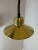 Vintage Height-Adjustable Pendant in Brass For Sale - Image 5 of 11
