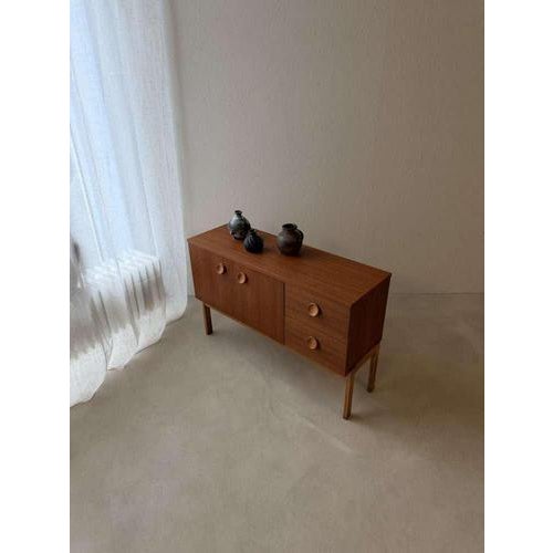 Vintage Scandinavian Teak Sideboard, 1960s For Sale - Image 10 of 11